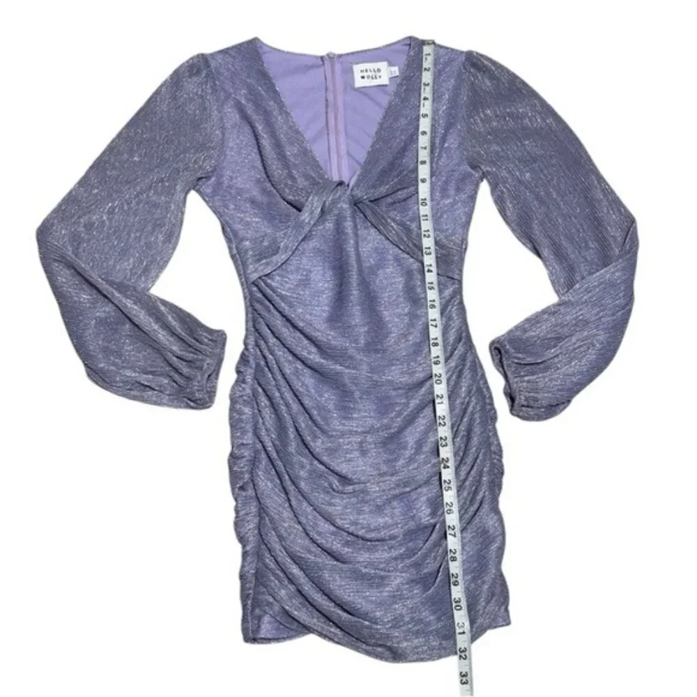 Hello Molly Magical Spell Mini Dress Lilac Size 4‎ | Ruffle Party Cocktail Dress
